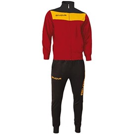 Givova, Suit playing field, garnet/orange, 5XS