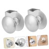 Mipcase 2pcs Glass Door Handles Pull Clamp for Shower Cabinet