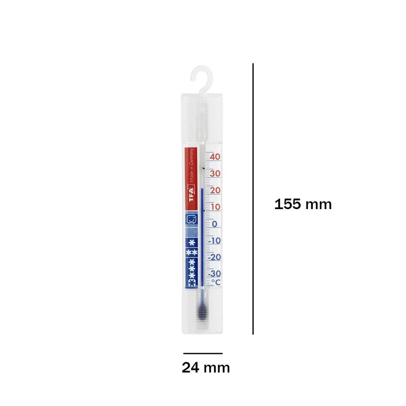 TFA Dostmann Termometro analogico da frigorifero, set da 2, 95.1034,