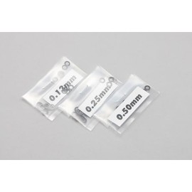 Yokomo ZC-S25A Spacer Shim, 20 Sheets each, 0.1 inch (2.5 mm)