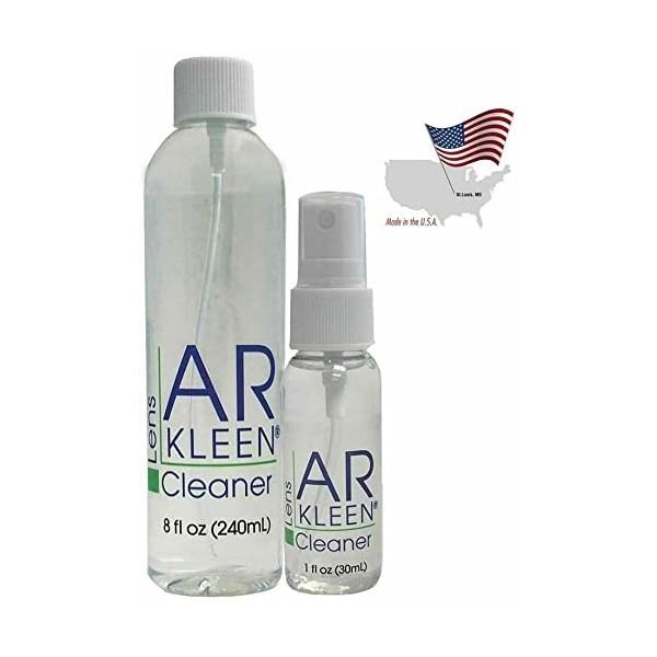 AR Kleen® Lens Cleaner Kit | 9 Ounces | Multi-purpose Lens Cleaner | No Streaks | Ammonia and Alcohol Free