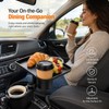Car Cup Holder Tray for Road Trips – Adjustable Double