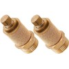 Vixen Air 1/2" NPT Dump/Slowdown/Silencer Flow Control Valve For Suspension