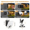 vighep 24 W LED Spotlight with Motion Sensor Outdoor, IP65