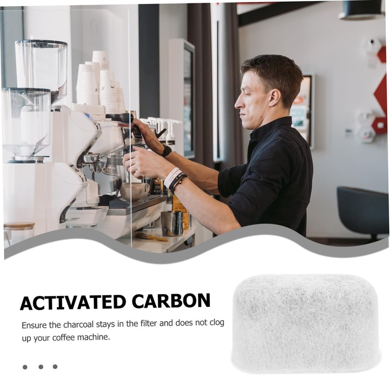 MAGICLULU 6pcs Activated Carbon Filter Supplies White Water Filter Bag