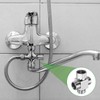 sourcing map G1/2" Shower Diverter Valve 4 Way, Stainless Steel