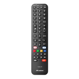 Meliconi Fully 8+ 8-in-1 Universal Remote Control Black – 808014