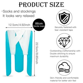 Dressing aid for socks and stockings, high-quality sock dressing aid after hip surgery, can help put on and take off socks, elderly, disabled dressing aid for socks and stockings