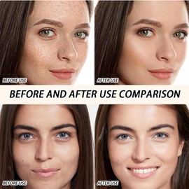 FACE AND BODY FULL COVERAGE BRONZING BALM,Under Eye Brightener,Instant Anti Age Eye Concealer