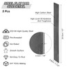 PATIKIL E52100 Steel Flat Bar, 5 Pcs 12" x 1
