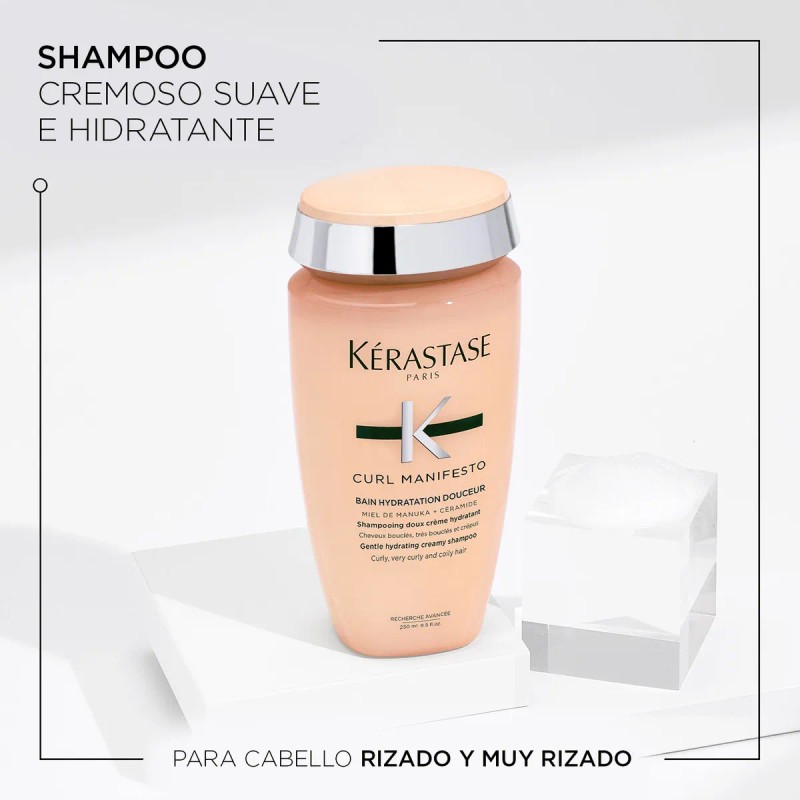 Shampoo Hidratante Rizos Krastase Curl Manifesto 250ml