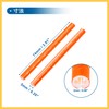 BULLSPANN 36 Pcs Orange Bicycle Reflector Reflective Version Durable ABS