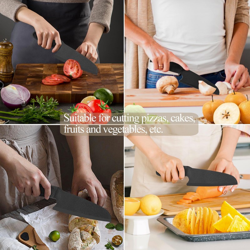 Anreak Nylon Knife for Nonstick Pans, Professional Safe Knife for