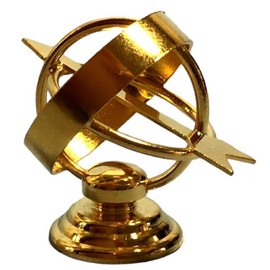 Melody Jane Dolls House Armillary Sphere Sundial Celestial Globe Astronomy Garden Accessory