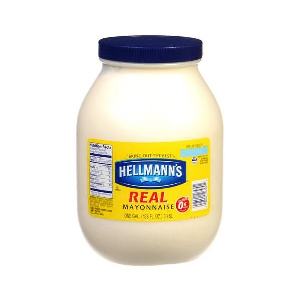 Hellmann's Real Mayonnaise 1 Gallon Jar - 128 Fl.Oz.