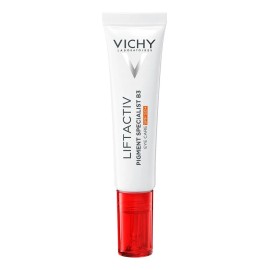 Vichy Liftactiv B3 Contorno de Ojos FPS50+ 15ml, Contorno De Ojos Anti-Manchas para Todo Tipo De Piel Día/noche