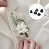 Pin Badge Backs, 100 Pcs Locking Pin Back for Badges