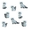 Three by Three Seattle Playful Raccoon Magnets | Adorable, Strong,
