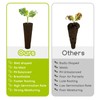 Bironzoco Grow Sponges Seed Pods Compatible with Aerogarden and Others,