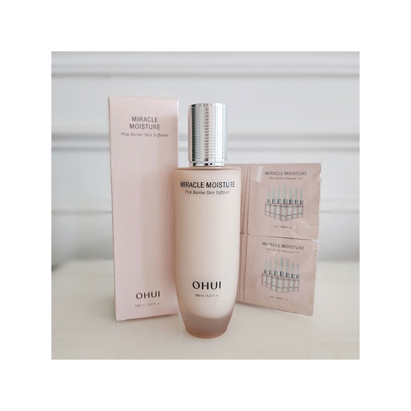 Ohui 오휘 미라클 모이스처 핑크베리어 스킨 소프너 150ml Ohui Miracle