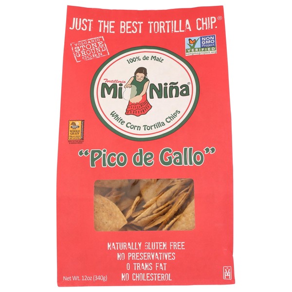 Mi Nina Chips Tortilla Pico De Ga 12 OZ