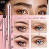 Eyebrow Pencil, Microblade Eyebrow Pen, 4-tip Microblading Eyebrow Pen, Waterproof
