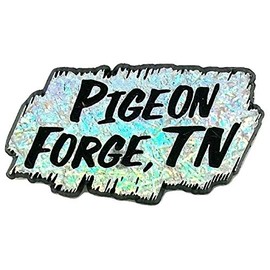 Pigeon Forge Tennessee Prism Fridge Magnet
