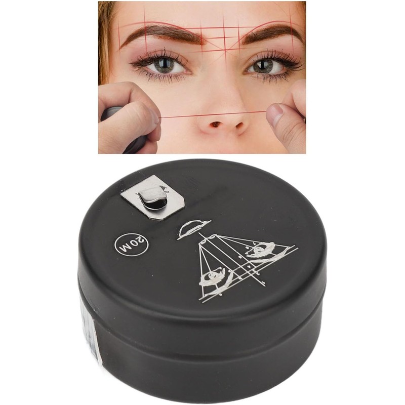 Hilo de Mapeo de Cejas Preentintado de 65,6 Pies, Hilo
