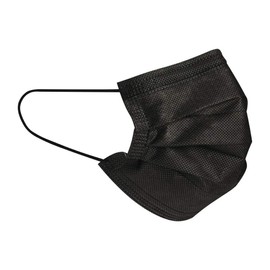 Omnitex Black Type IIR Front of House Face Mask (Pack 50)