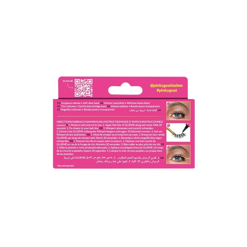 Pinky Goat BROOKE Volumising Vegan Lashes