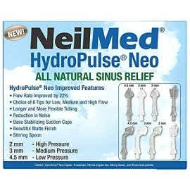 Neilmed Hydropulse Electric Pulsating Nasal Sinus Irrigation System EXP 10/25
