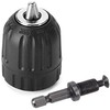 Yakamoz Keyless Drill Chuck, Quick Change 1/4-Inch Hex Shank 0.8-10mm