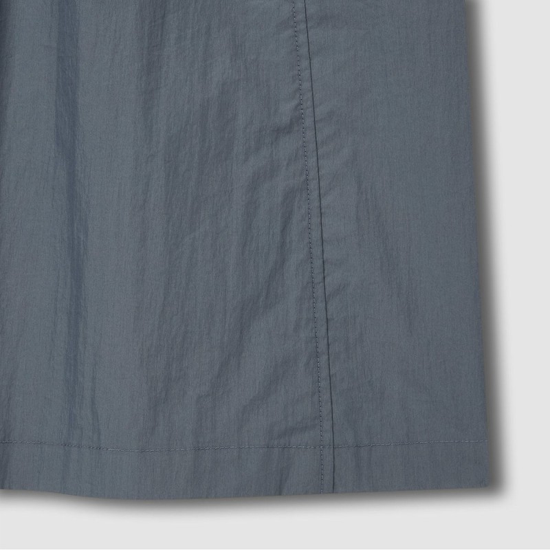 JAJU [JAJU] Women's Rustling String Dress_Blue Gray