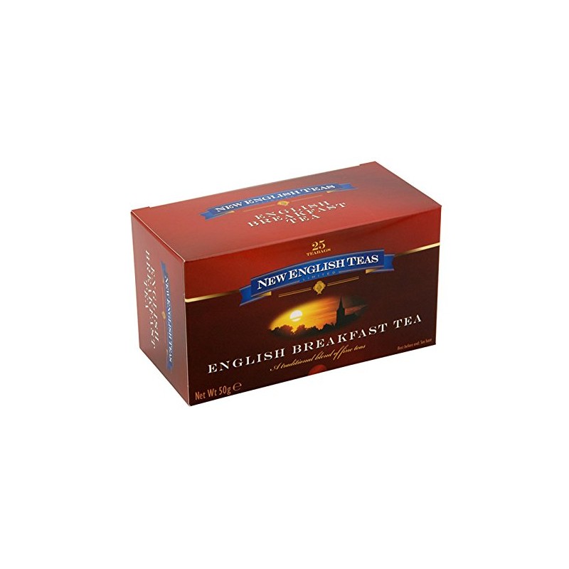 New English Teas Classics Tea Carton with 25 English Breakfast