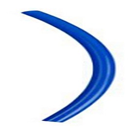 Ideal H2O HL25032 Hydrologic Polyethylene, 50', Blue, 1/4" Pond-Filtration-tubing, 1/4 Inch