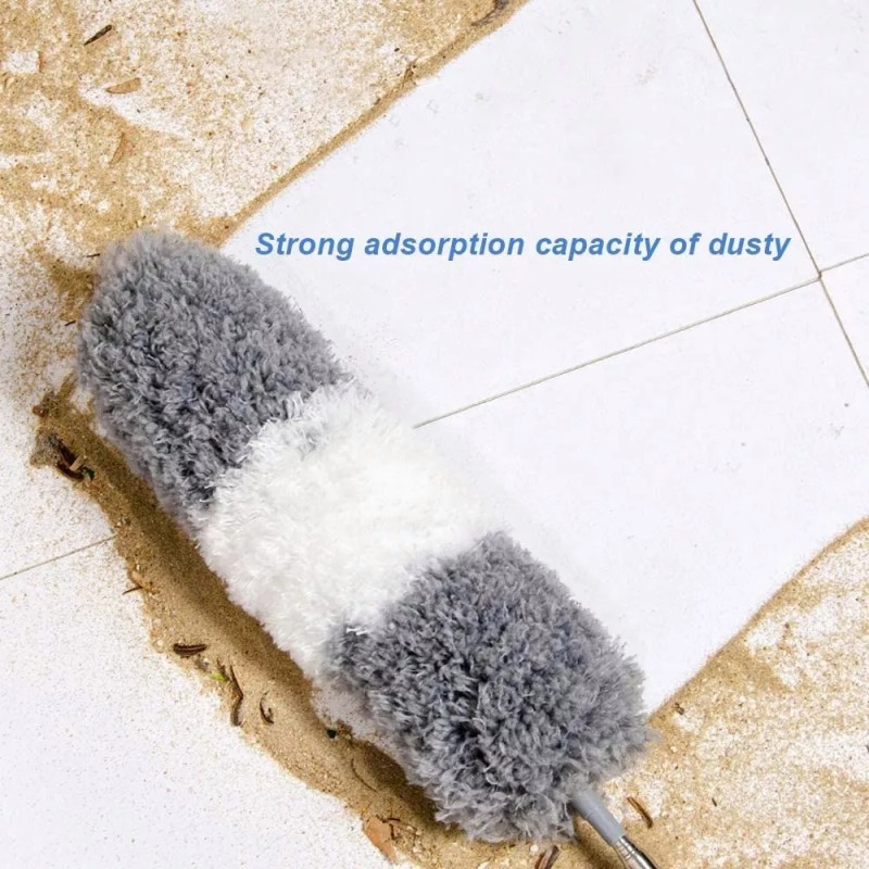 Tafuco Plumero De Microfibra Retráctil Para Techos Limpieza Polvo