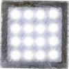 Heitronic 35927 A, floor light, plastic, transparent, 10 x 10