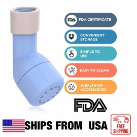 MINALYA Breathing Lung exercise Expander -Mucus Removal Device - Kids ,adults COPD--NEW