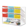 Marbrasse Clear Pen Organizer Storage, Acrylic Desk Organizer with 12
