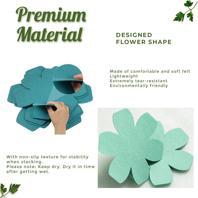 Prefdo Pan Protectors, Larger Thicker Felt Pot Protector Pan Separator