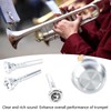 Trumpet Mouthpiece Mute Set 3C 5C 7C Practice Silencer Combination