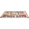 Hanging 'Dad's Repair Service Metal Sign Home/Shed PrePunched Holes 25x33