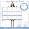 2026 Wall Calendar 32" x 48", Large Rolled Wet &