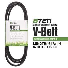 8TEN Transmission Drive Belt for John Deere LA100 LA105 D100 L100 L1742 Sabre 14.542GS GX20241 GX22036