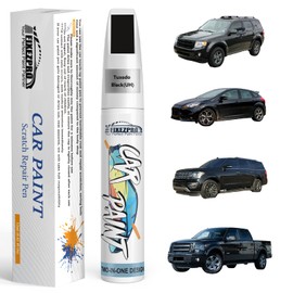 FIXEZPRO Tuxedo Black(UH) Touch Up Paint for Ford, Car Paint Scratch Repair Remover Pen Color Exact Match, Quick and Easy Fix Automotive Chips and Nicks Scuff