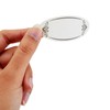 Juvale Dissolvable Food Labels - 300 Pack, White Rectangular, 1.1