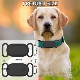 FENGCHUANG Dog Collar Holder Waterproof for GalaxyGSTag, Soft and Durable Collar Holder for Dog Collars, Suitable for All Collar Widths