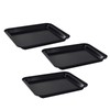 Parthan 3-Pack Oven Trays - 23.8cm Non Stick Carbon Steel