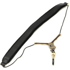 BG S23YMSH Zen Leather Saxophone Neck Strap - XL