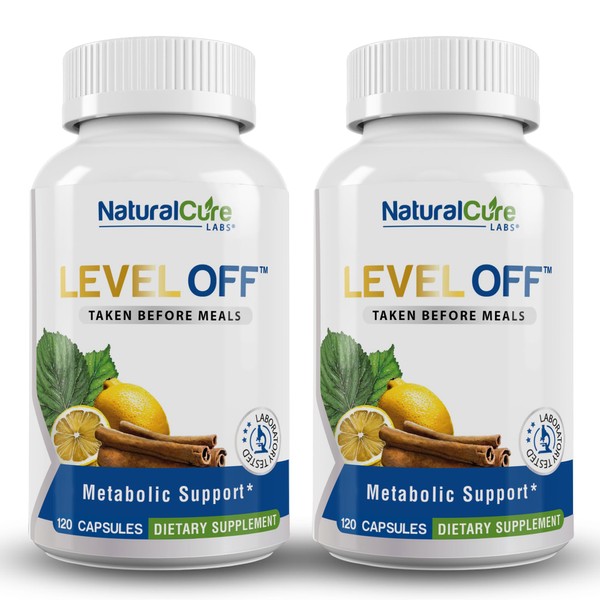 Natural Cure Labs Level Off - Spike Curb Supplement 120
